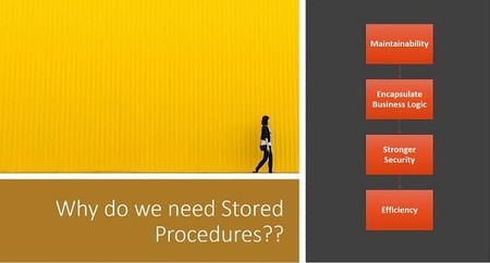 What is the best advantages of Stored Procedure