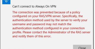 How To Fix VPN Error 812