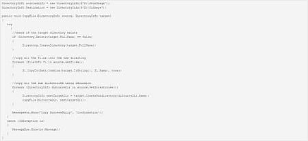 Create File Copier with C#
