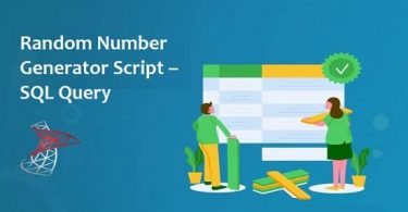 Random Number Generator Script – SQL Query