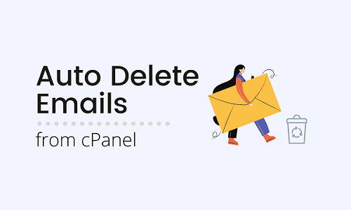 Lets see how to auto delete email on cPanel
