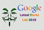 Latest Google Dorks List 2018 For Ethical Hacking and Penetration Testing