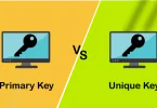 Difference between Primary Key and Unique Key