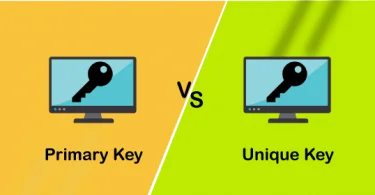 Difference between Primary Key and Unique Key