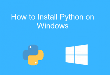 How To Install Python On Windows