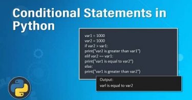 How To Write Conditional Statements In Python