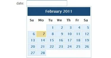 Way To Custom DatePicker Style in ASP.Net