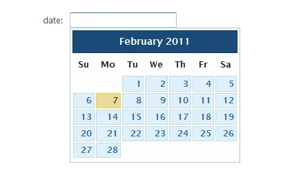 Way To Custom DatePicker Style in ASP.Net