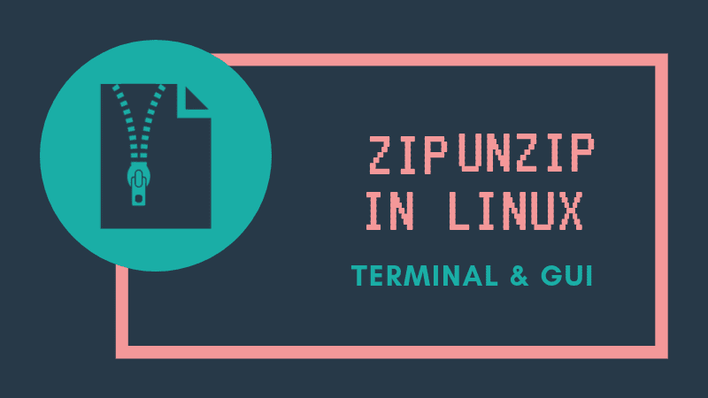 How to zip unzip a folder in Ubuntu | TechAid24