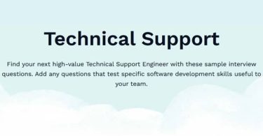 Technical Support Interview Questions