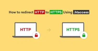 How to Force HTTPS Redirection Using .htaccess
