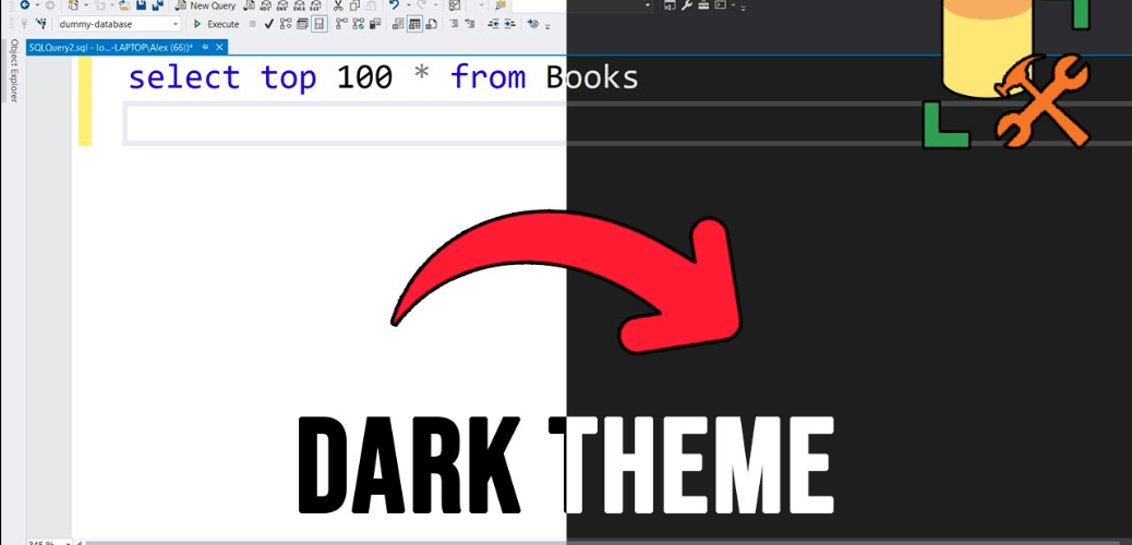 Configure SSMS Dark Mode Step By Step | SSMS 20.0