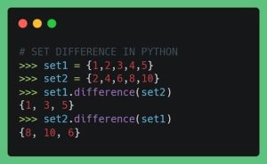 Set in Python : A Complete Guide with Examples for Beginners