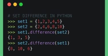 Set in Python : A Complete Guide with Examples for Beginners