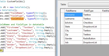 Create Dynamic Form in ASP.NET and Retrieve Input Values