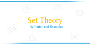 সেট তত্ত্বের (Set Theory) মৌলিক ধারণা : লিনিয়ার অ্যালজেব্রা ও অন্যান্য গণিত শাখার ভিত্তি