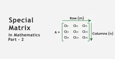 বিশেষ ম্যাট্রিক্স (Special Matrix) – পর্ব ২ : জটিল ধারণা সহজভাবে বুঝুন