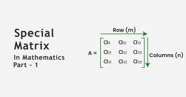 বিশেষ ম্যাট্রিক্স (Special Matrix) – পর্ব ১ : জটিল ধারণার ধাপে ধাপে বিশ্লেষণ