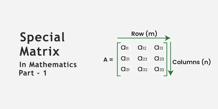 বিশেষ ম্যাট্রিক্স (Special Matrix) – পর্ব ১ : জটিল ধারণার ধাপে ধাপে বিশ্লেষণ