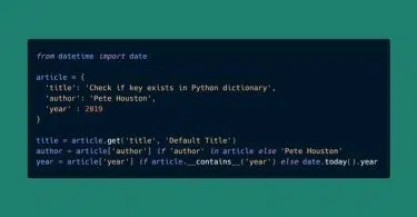 Python Dictionary : A Complete Guide with Examples for Beginner