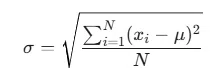 স্ট্যান্ডার্ড ডেভিয়েশন (Standard Deviation) ব্যাখ্যা : সূত্র, উদাহরণ ও পাইথন কোড | TechAid24