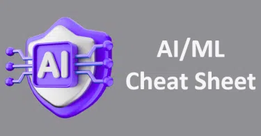 AI/ML CheatSheet
