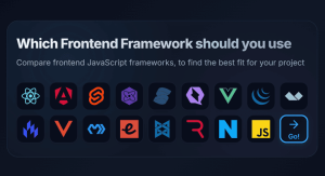 Which Frontend Framework should you use?