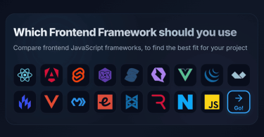 Which Frontend Framework should you use?
